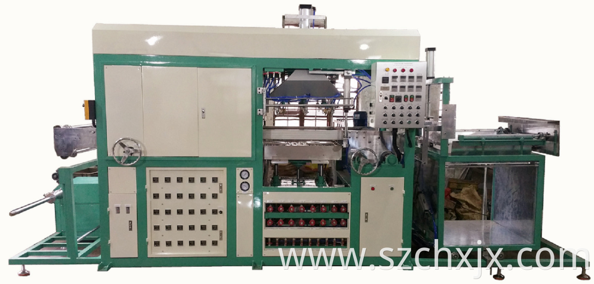 Automatic vacuum blister forming machine